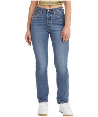 Mark's Women's 501 high rise straight leg jeans offer