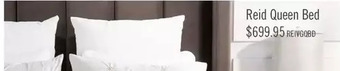 The Brick Reid queen bed - grey offer