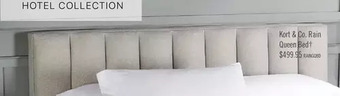 The Brick Rain queen platform bed - grey offer