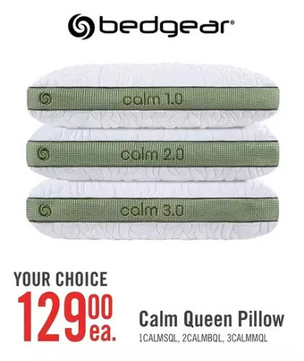 The Brick Bedgear calm 1.0 pillow - stomach sleeper offer