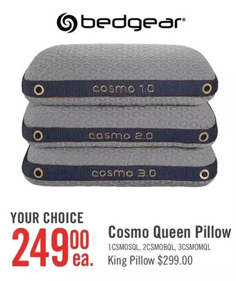 The Brick Bedgear cosmo 1.0 pillow - stomach sleeper offer