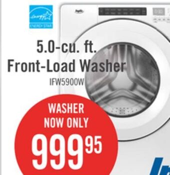 The Brick Inglis 5.0 cu. ft. closet-depth front-load washer - ifw5900hw offer