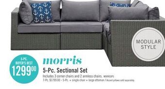 The Brick Morris 5-piece patio set offer