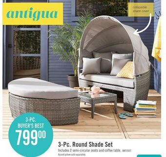 The Brick Antigua 3-piece patio conversation set offer