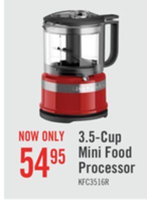 The Brick Kitchenaid 3.5-cup mini food processor - kfc3516er offer