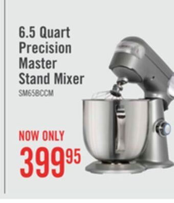 The Brick Cuisinart 6.5 qt precision master stand mixer - sm-65bcc offer