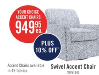 The Brick Sofa lab the swivel chair - cadet offer