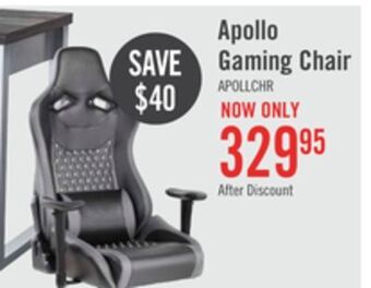 The Brick Apollo premium gaming chair offer