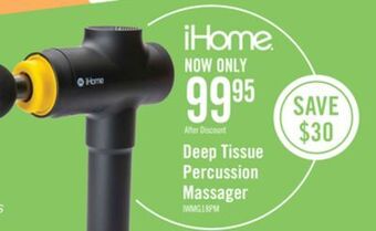 The Brick Ihome powerglide deep tissue percussion massager - iwmg18 offer
