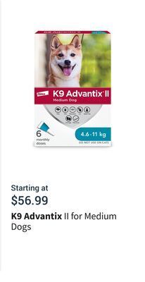 Petvalu Ii for medium dogs offer