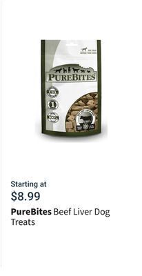 Petvalu Beef liver dog treats offer
