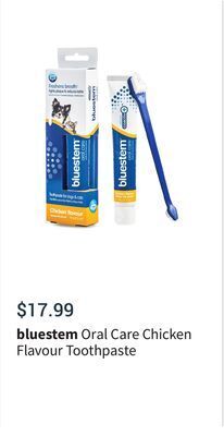 Petvalu Oral care chicken flavour toothpaste offer