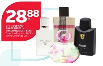 Rexall Select designer fragrances or fragrance gift sets offer
