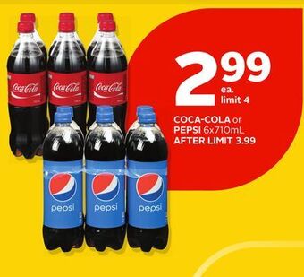 Rexall Coca-cola or pepsi offer