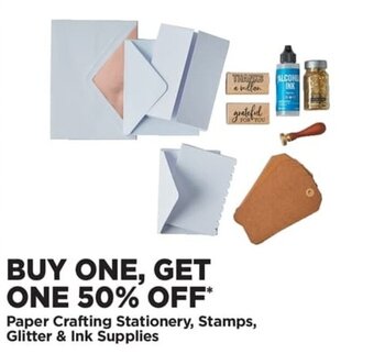 Michaels Paper Crafting Stationery, Stamps, Glitter & Ink Supplies offer