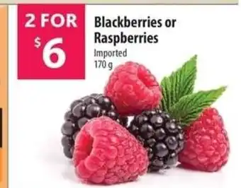 Co-op Blackberries or Raspberries offer