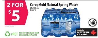 Co-op Co-op Gold Natural Spring Water offer