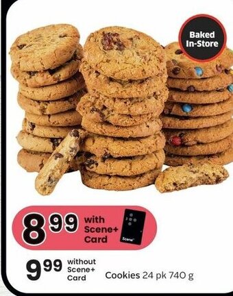 IGA Cookies 24 pk 740 g offer