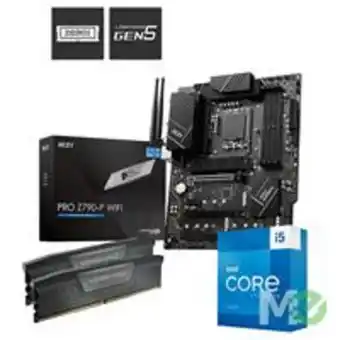 Core™ i5-13600k processor bundle w/ msi pro z790-p wifi motherboard and corsair vengeance 32gb ddr5 5600mhz dual channel kit