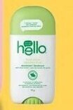 Shoppers Drug Mart Hello natural deodorant (73g) offer