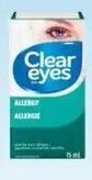 Shoppers Drug Mart Clear eyes eye drops offer