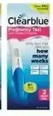 Shoppers Drug Mart Clearblue pregnancy test kit offer