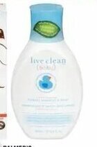 Shoppers Drug Mart Live clean baby toiletries offer