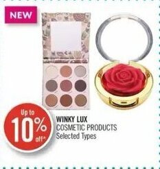 Shoppers Drug Mart Winky lux cosmetic products offer