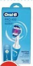 Shoppers Drug Mart Oral-B pro 400 rechargeable toothbrush offer