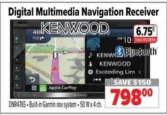 2001 Audio Video Kenwood 6.75 touchscreen digital multimedia navigation receiver offer