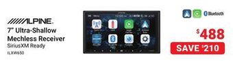 Visions Electronics Alpine 7 ultra-shallow mechless receiver offer