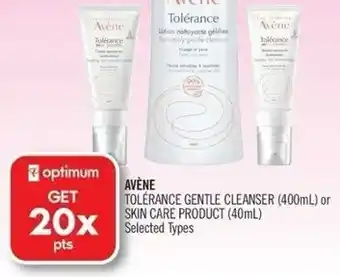 Shoppers Drug Mart Avene skin care product (40ml offer