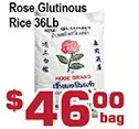 Top Food Supermarket Rose glutinous rice offer