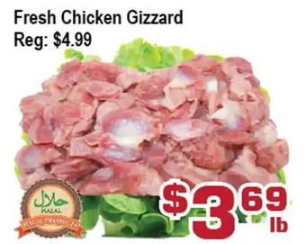 Top Food Supermarket Fresh chicken gizzard offer