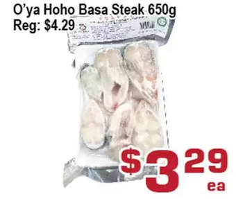 Top Food Supermarket O'ya hoho basa steak offer