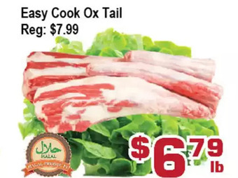 Top Food Supermarket Easy cook ox tail offer