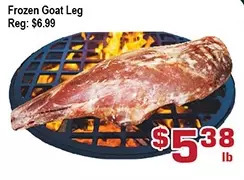 Top Food Supermarket Frozen goat leg offer