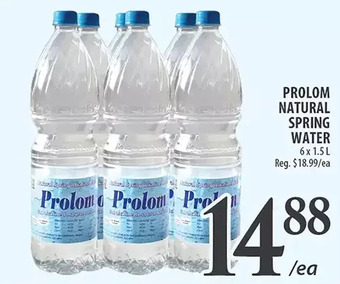 Al Premium Food Mart Prolom natural spring water offer