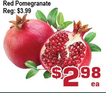 Top Food Supermarket Red pomegranate offer