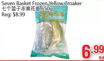 Hong Tai Supermarket Seven basket frozen yellow croaker offer