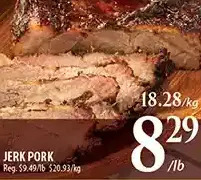 Al Premium Food Mart Jerk pork offer