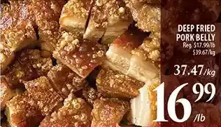 Deep fried pork belly