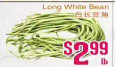 Grant's Foodmart Long white bean offer