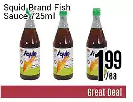 Nations Fresh Foods Squid brand fish sauce offer