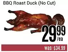 Nations Fresh Foods Bbq roast duck offer