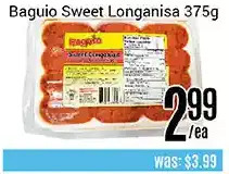 Nations Fresh Foods Baguio sweet longanisa offer