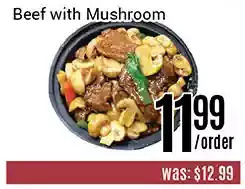 Nations Fresh Foods Beef with mushroom offer