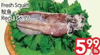 Superking Supermarket Fresh squid offer