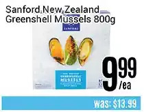 Nations Fresh Foods Sanford new zealand greenshell mussels offer