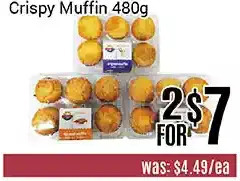 Nations Fresh Foods Crispy muffin offer